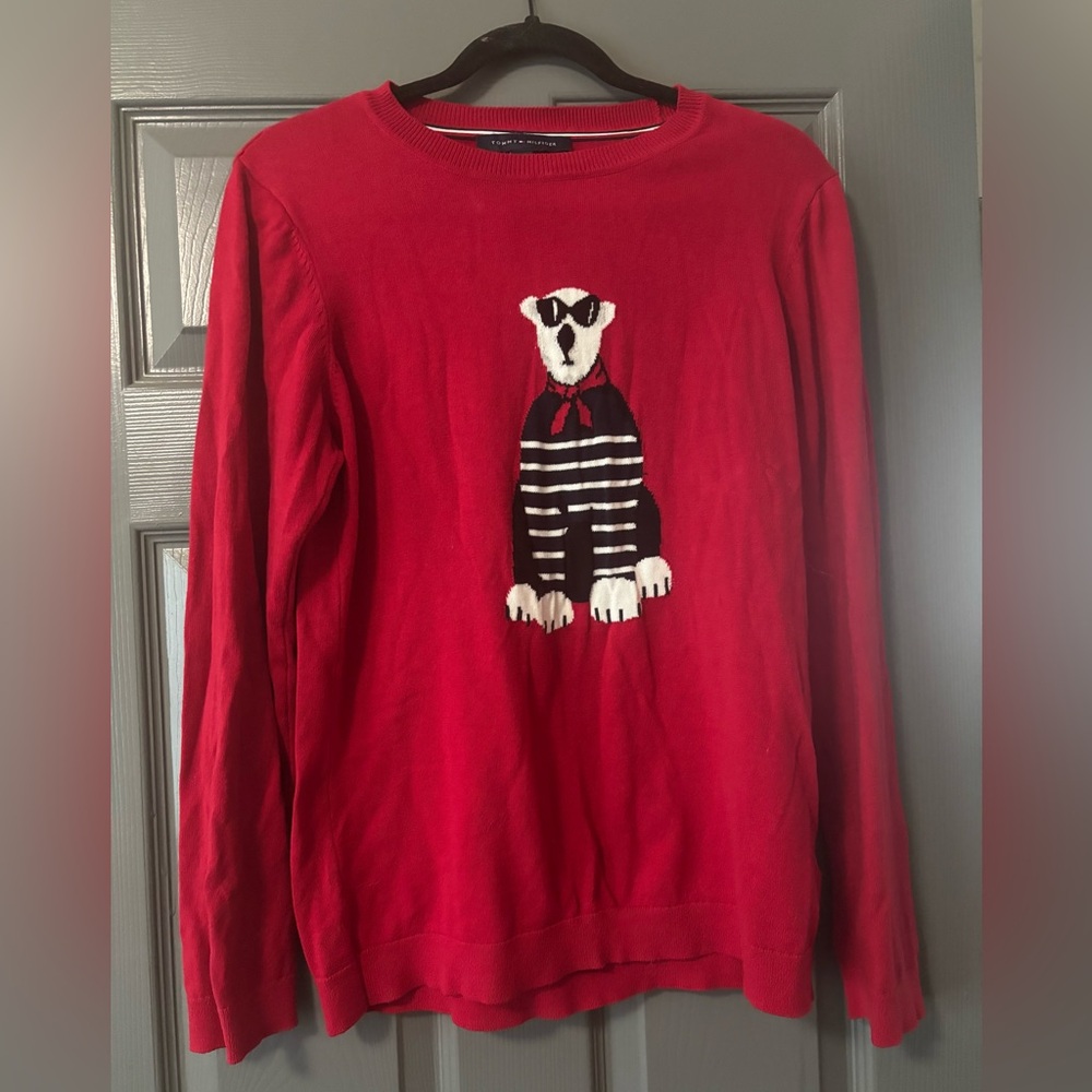 Tommy Hilfiger Ivy Sweater polar bear size large